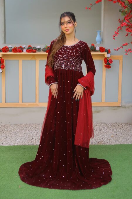 Velvet Pishwas